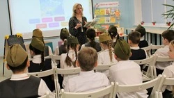 Губкинские школьники посетили Международную акцию «Читаем детям о Великой Отечественной войне»