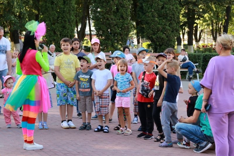 Детская площадка мастерства «Арт-лето» прошла в Губкине 