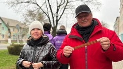 Губкинские волонтёры провели акцию «Георгиевская лента»