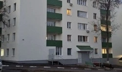 Строители завершили капитальный ремонт здания бывшего общежития на улице Раевского в Губкине