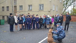 Губкинские полицейские провели для гимназистов урок мужества