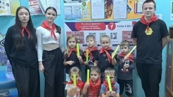 Активисты «Движения Первых» провели для дошколят мероприятие «Засветись! Стань заметным!»