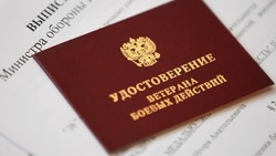 Единовременная денежная выплата ветеранам боевых действий
