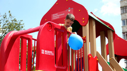 Детская площадка для детей с аутизмом открылась в Белгороде