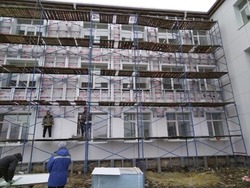 Фасад губкинской школы № 11 обновят в рамках капитального ремонта