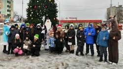 Губкинские культработники провели игровую программу «Снежные приключения»