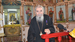 Почётный настоятель губкинского храма протоиерей Леонид Гончаров отметил 90-летний юбилей
