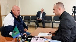 Василий Голиков провёл очередной личный приём губкинцев