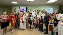 Юные губкинцы принимали поздравления в рамках Всероссийской благотворительной акции «Ёлка желаний»