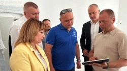Сергей Довгалюк посетил с рабочим визитом Губкинский городской округ