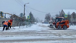 Михаил Лобазнов рассказал об уборке первого снега в Губкине