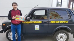 Сотрудники Губкинского лесничества проводят противопожарную пропаганду