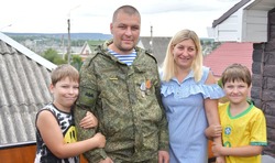 Сергей Кабанов: «Мужчина должен защищать свою страну, малую родину, родных»