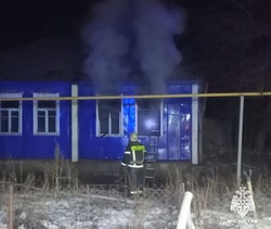 Пожар произошёл в жилом доме в микрорайоне Лукьяновка города Губкина