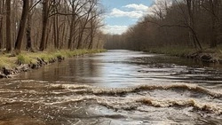 Губкинские спасатели напомнили о мерах безопасности в период весеннего паводка