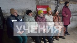 Очередные командно-штабные учения прошли в Губкине 