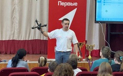 Ребята «Движения Первых» организовали классную встречу в Губкине