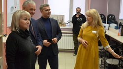 Помощник депутата Государственной Думы Андрея Скоча Алексей Мирошник посетил Губкин