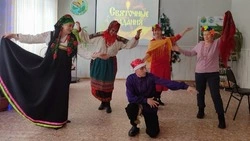 Губкинцы приняли участие в святочных посиделках «Гуляй на Святки без оглядки»