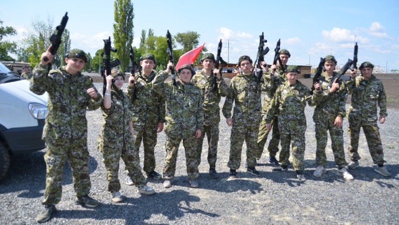 Военно-патриотическая игра «Зарница 2.0» прошла в Губкине