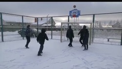 Спортсмены отделения бокса провели занятие в рамках проекта «Дворовый тренер. Зимние виды спорта»