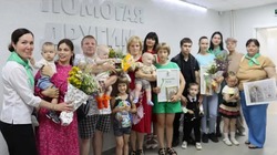 Душевный праздник прошёл в Семейном МФЦ Губкинского городского округа