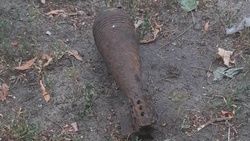 Очевидцы обнаружили взрывоопасный предмет в Старом Осколе