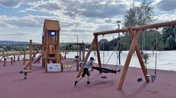Благоустройство Преображенского сквера завершилось в Губкине