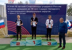 Губкинская легкоатлетка завоевала серебро на летней Спартакиаде в Брянске