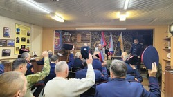 Ежегодный отчетно-выборный казачий круг ОХКО состоялся в Губкине