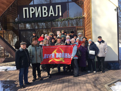 Три группы  региональной организации «Дети войны» посетили музей «Прохоровское поле»