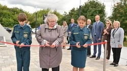 Открытие обновлённого  сквера прошло в микрорайоне Лебеди
