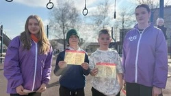 Губкинские волонтёры провели замечательную акцию «Безопасное детство»