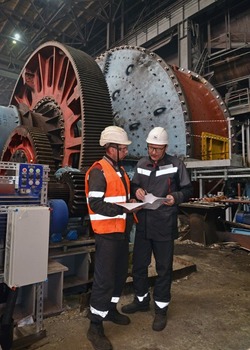 Специалисты обогатительной фабрики Лебединского ГОКа запустят новую модернизированную мельницу 