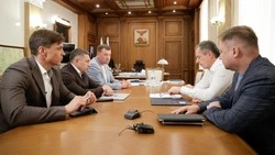 Губернатор Вячеслав Гладков провёл встречу с председателем Центрально-Черноземного банка Сбербанка