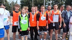 Легкоатлетическая эстафета, посвящённая Дню России, прошла на Лебединском ГОКе