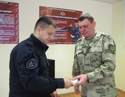 Чествование бойцов отряда мобильного особого назначения состоялось в Белгороде