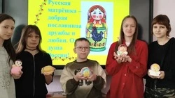 Юные губкинцы приняли участие в патриотическом мероприятии «Матрёшка – символ единства народов»