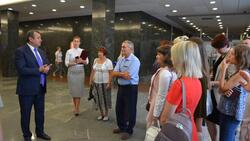 Делегация белгородских журналистов посетила Госдуму