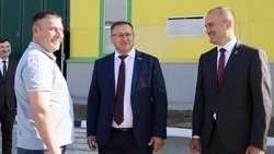Врио губернатора Белгородской области Александр Шуваев посетил Комбинат «КМАруда»