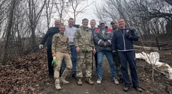 Губкинские ветераны спецоперации навели порядок на участке своего боевого товарища