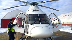 Новый медицинский вертолёт «Ансат» прибыл в Белгородскую область