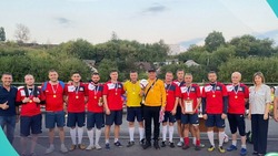 Чемпионат по дворовому футболу прошёл в Губкине