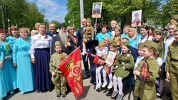 Губкинцы посетили тематическую площадку «Тепло фронтового очага» в рамках празднования Дня Победы