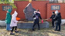 Юные губкинцы приняли участие в наведении порядка на улицах города