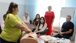 Обучение оказанию первой доврачебной помощи пострадавшему прошло в Губкине