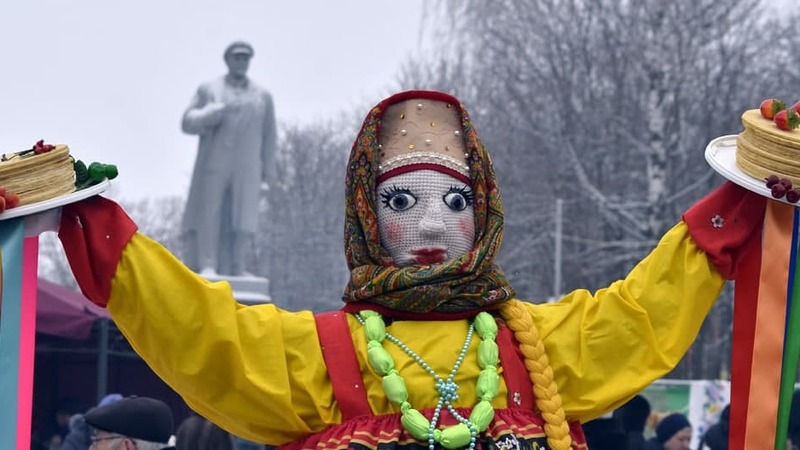 Масленичное чучело картинки