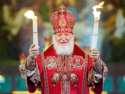 Патриарх Московский и всея Руси Кирилл поздравил с праздником Светлой Пасхи