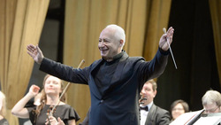 Владимир Спиваков и Национальный филармонический оркестр России выступили в Губкине