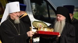 Ковчег с мощами святителя Тихона прибыл в Губкин
